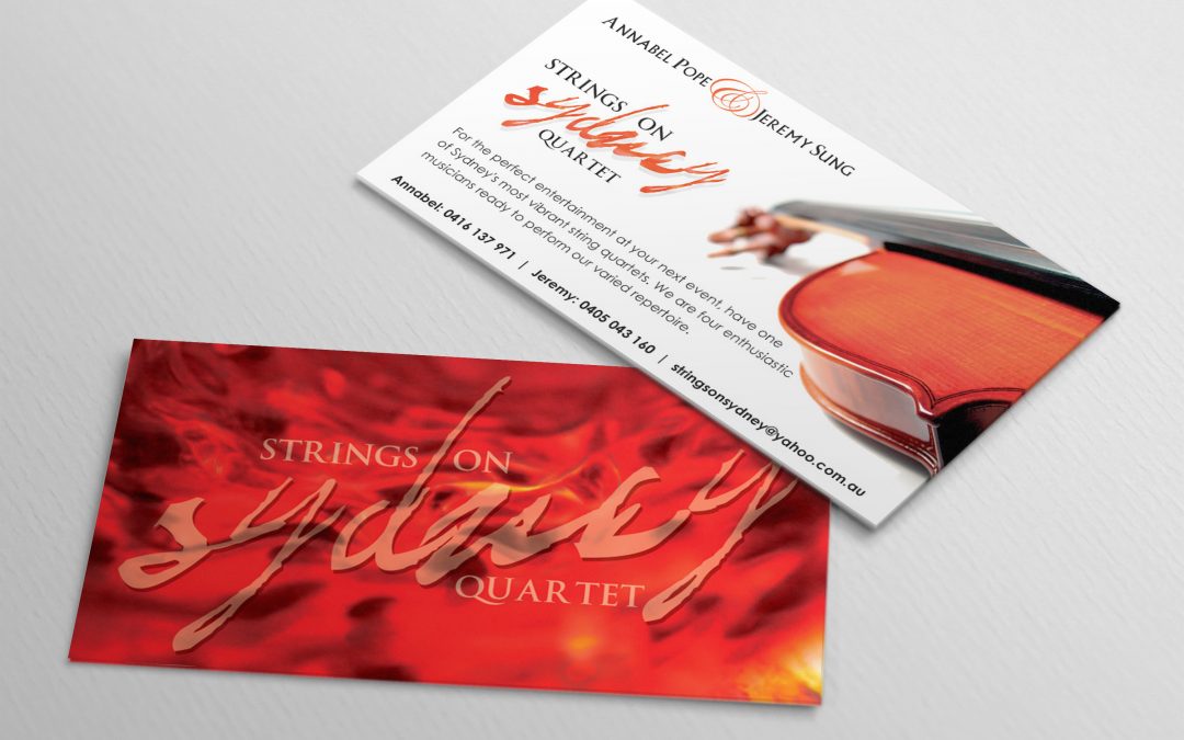 Strings On Sydney Business Card