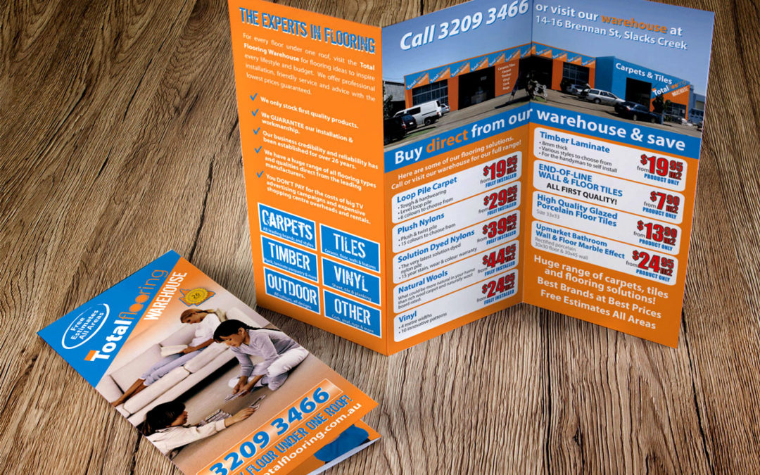 Total Flooring Tri-Fold Brochure